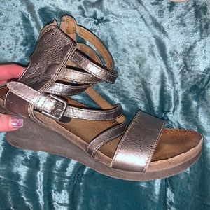 Strappy Silver Sandles